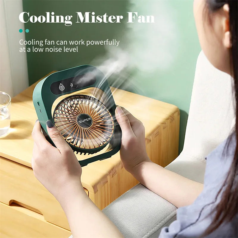 Mini Climatiseur Portable USB - Rafraîchisseur d'Air 3-en-1