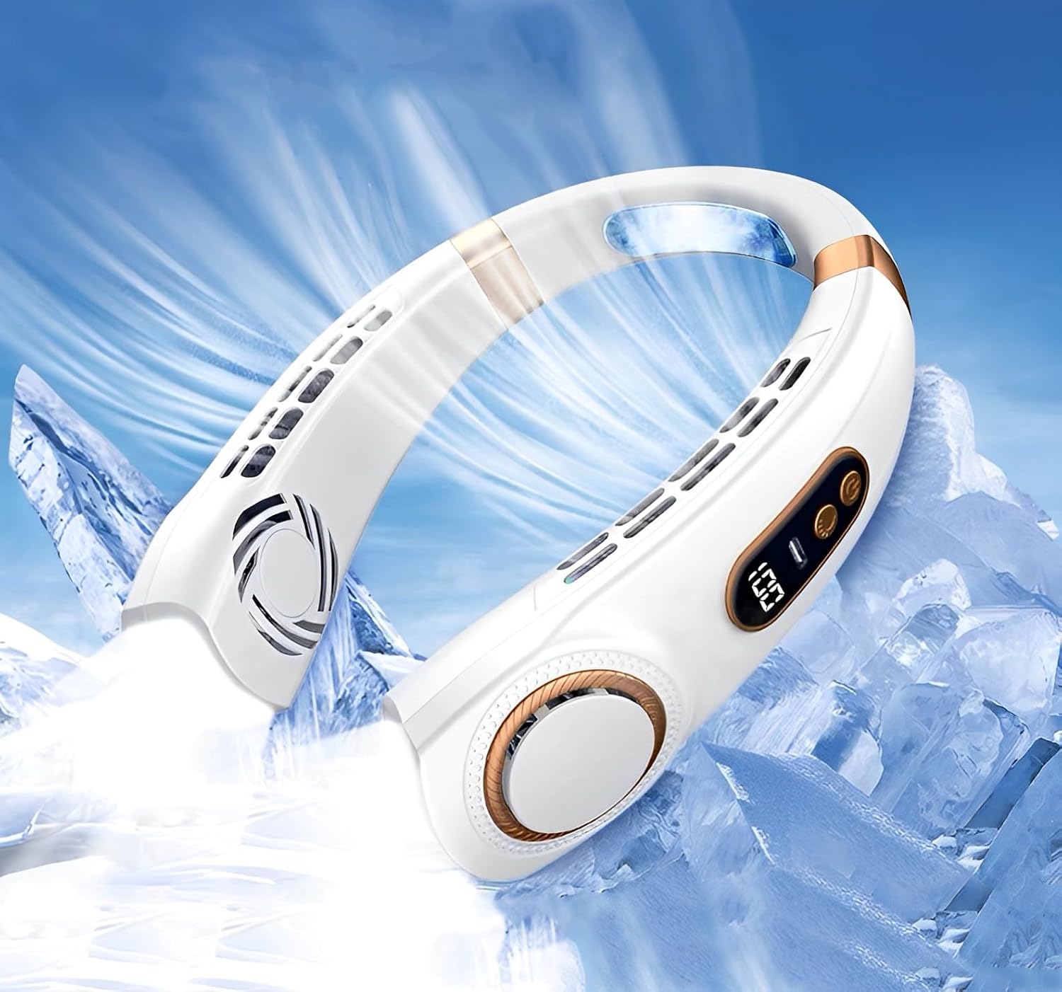 Mini Ventilateur Rafraîchissant à Suspendre au Cou